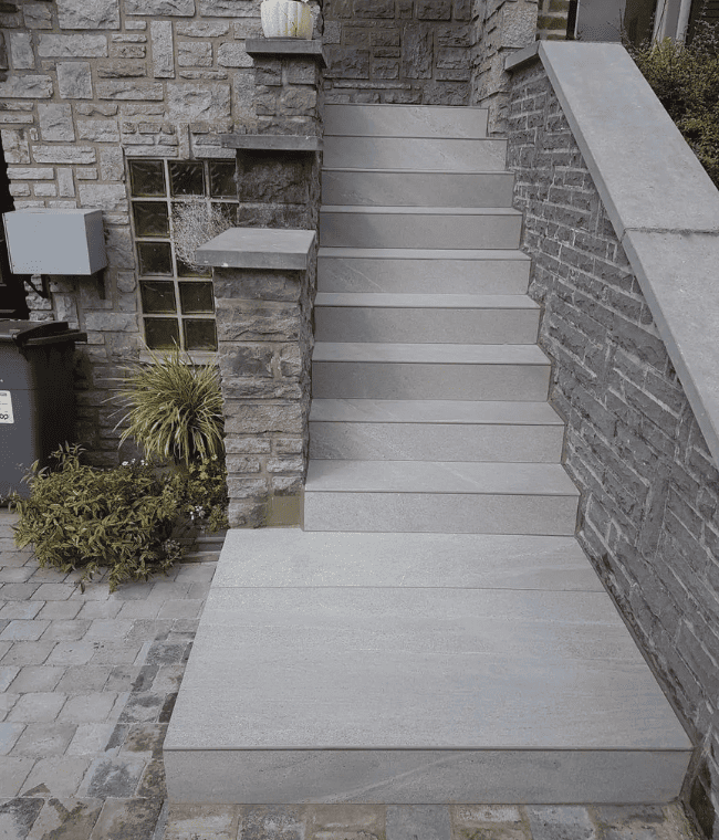 Carrelage extérieur à Croix métropole lilloise
