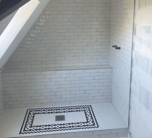 Pose de faïence salle de bain à Croix métropole lilloise