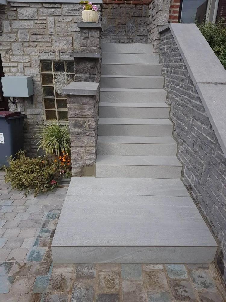 pose de carrelage extérieur Lille