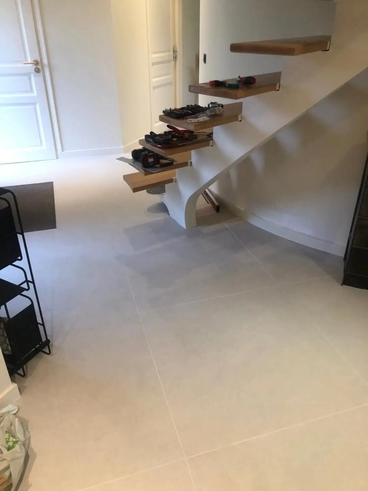 pose carrelage intérieur Croix