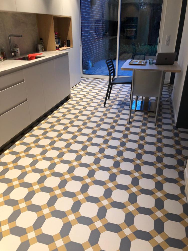 pose carrelage intérieur à Hem
